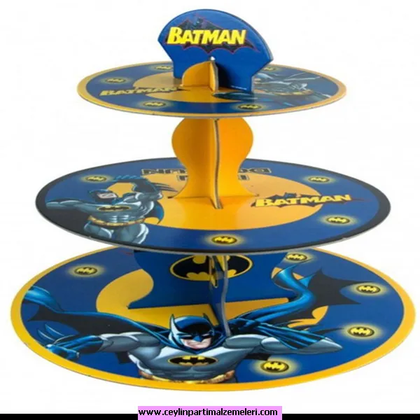 Batman Temalı Cupcake Standı